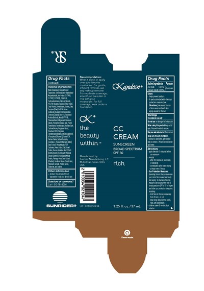 Box Rich (Us K Cc Cream Rich 1.25oz Box)